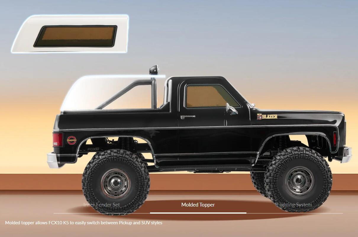 FMS 1:10 FCX10 Chevrolet K5 Blazer RS RC Crawler FMS11001RS