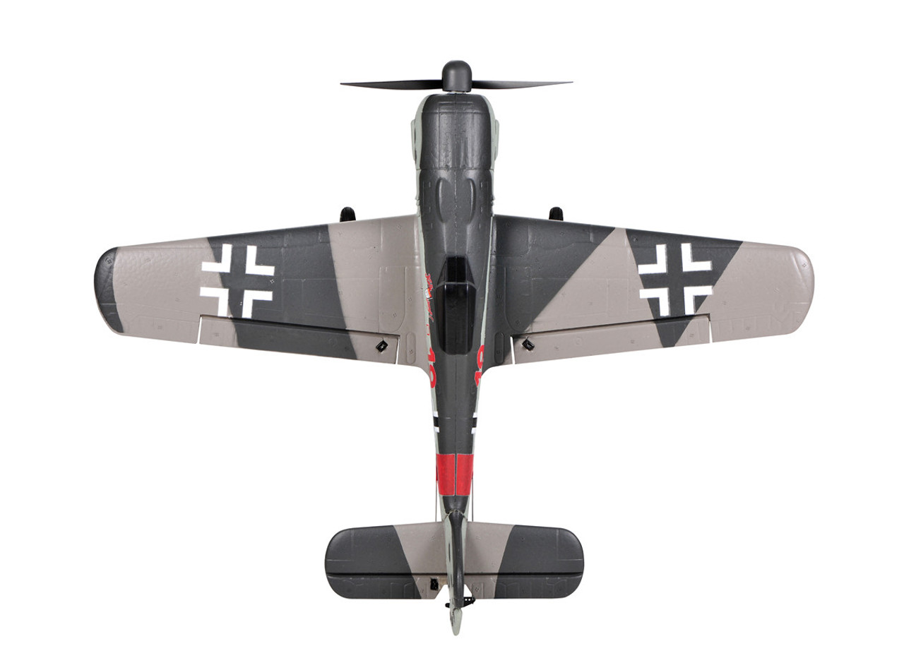 TOPRC TOP 402mm Mini FW190 4CH RC Warbirds RTF with Radio System and Lipo Battery (Ready to Fly) TOP105