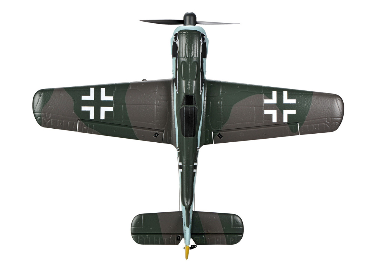 TOPRC TOP 402mm Mini FW190 4CH RC Warbirds RTF with Radio System and Lipo Battery (Ready to Fly) TOP105