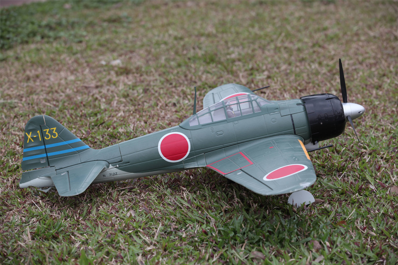 FMS 1400mm A6M3 Zero Green PNP RC Warbird FMS033PGN