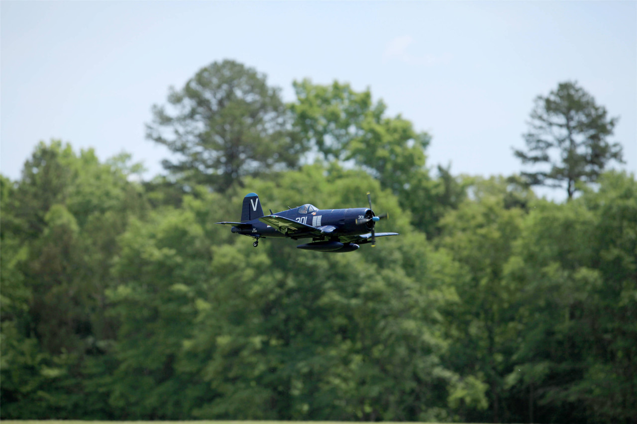 FMS 1400mm (55.1") F4U Corsair V3 PNP Blue FMS024PBU RC Warbird Airplane