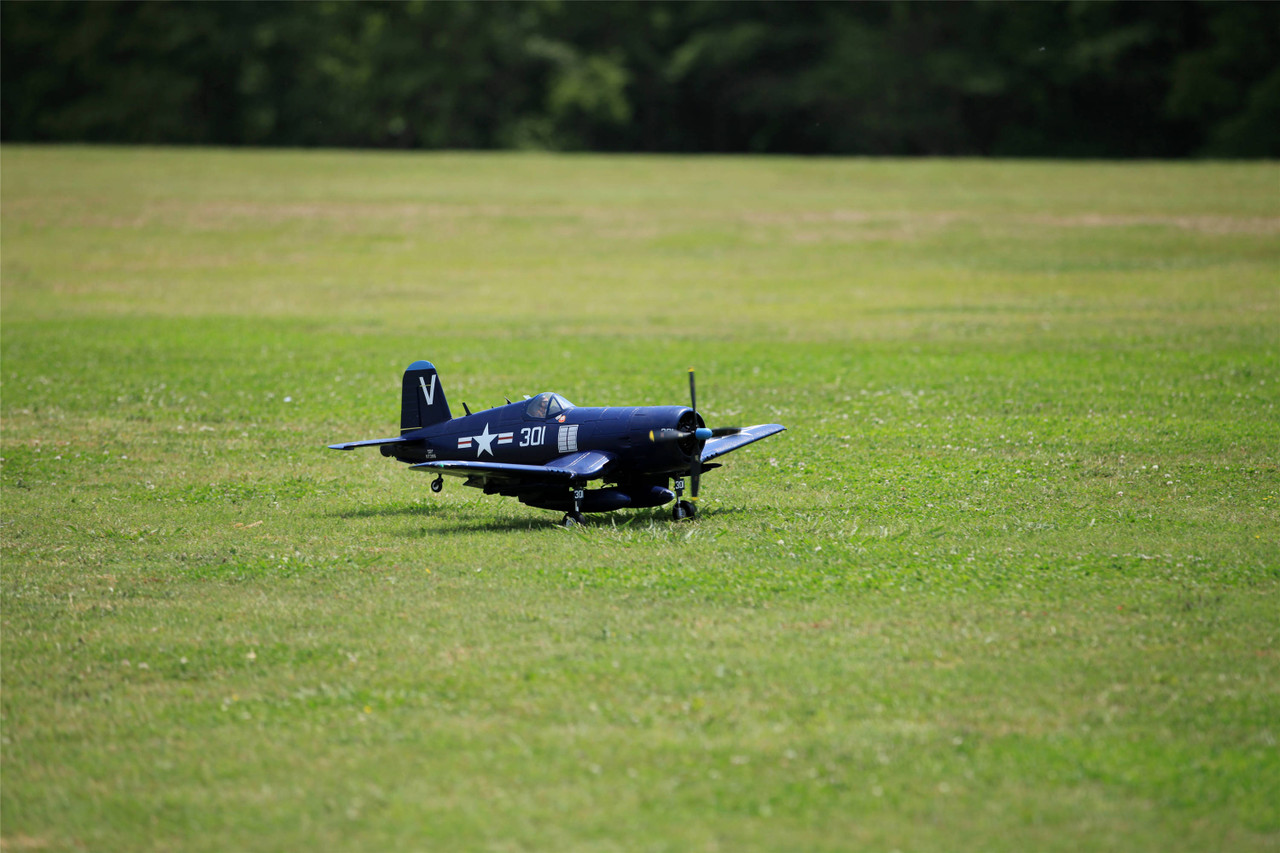 FMS 1400mm (55.1") F4U Corsair V3 PNP Blue FMS024PBU RC Warbird Airplane