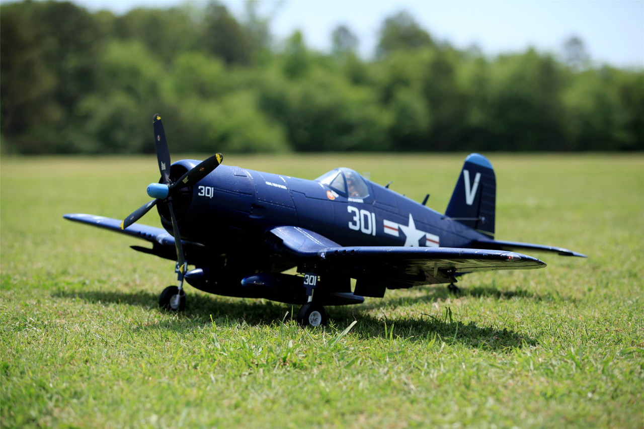 FMS 1400mm (55.1") F4U Corsair V3 PNP Blue FMS024PBU RC Warbird Airplane