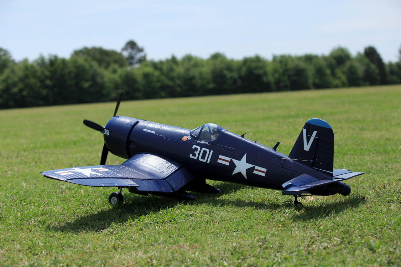 FMS 1400mm (55.1") F4U Corsair V3 PNP Blue FMS024PBU RC Warbird Airplane