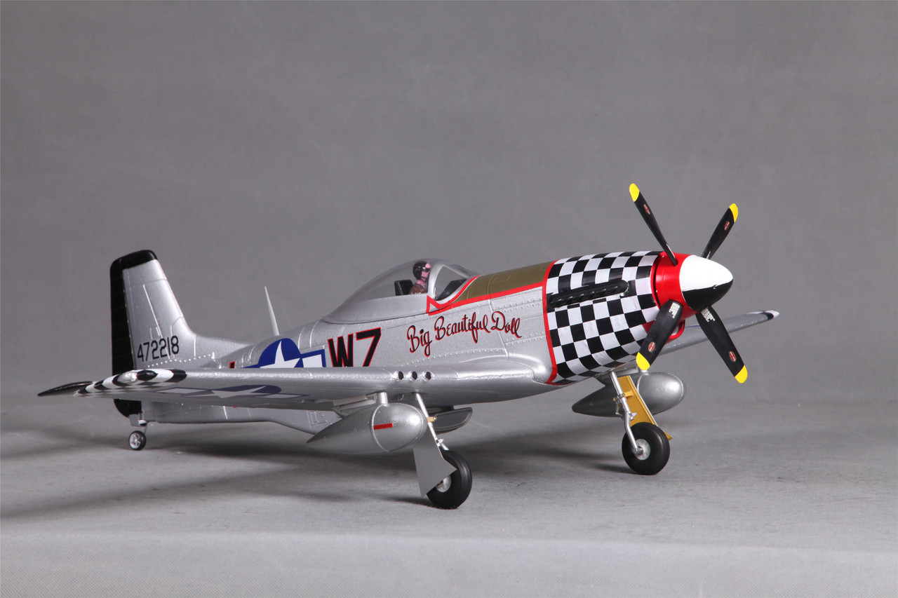 FMS 800mm P‑51D V2 Big Beautiful Doll RC Warbird PNP FMS016P