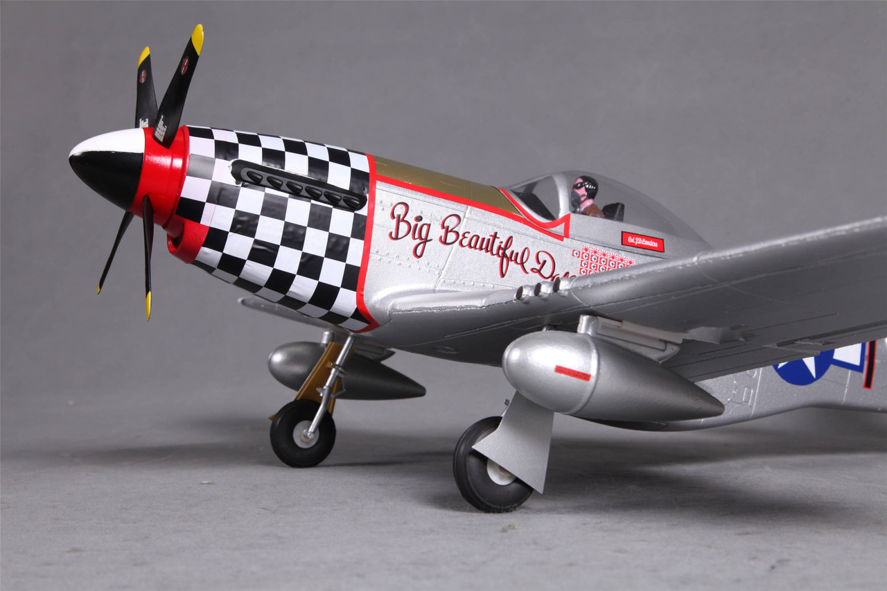 FMS 800mm P‑51D V2 Big Beautiful Doll RC Warbird PNP FMS016P