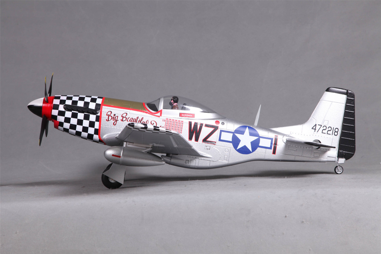 FMS 800mm P‑51D V2 Big Beautiful Doll RC Warbird PNP FMS016P