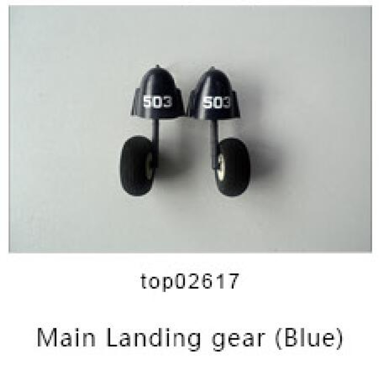TOP RC HOBBY A1 Sky Raider Main Landing gear (Blue) top02617