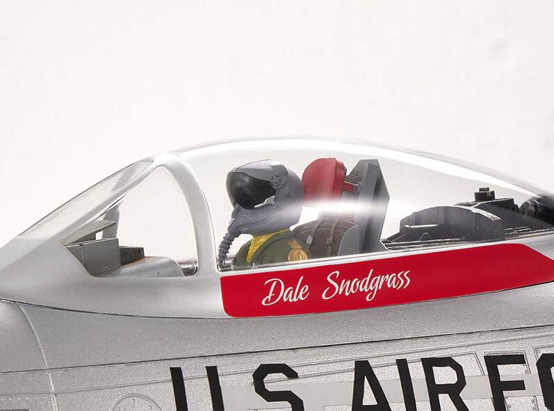 FMS EDF Jet 80mm F-86 Sabre PNP FMS143P Skyblazer/ The Huff RC Jet