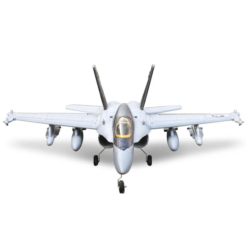 FMS 64mm EDF F-18 V2 PNP Gray RC Jet without Transmitter and