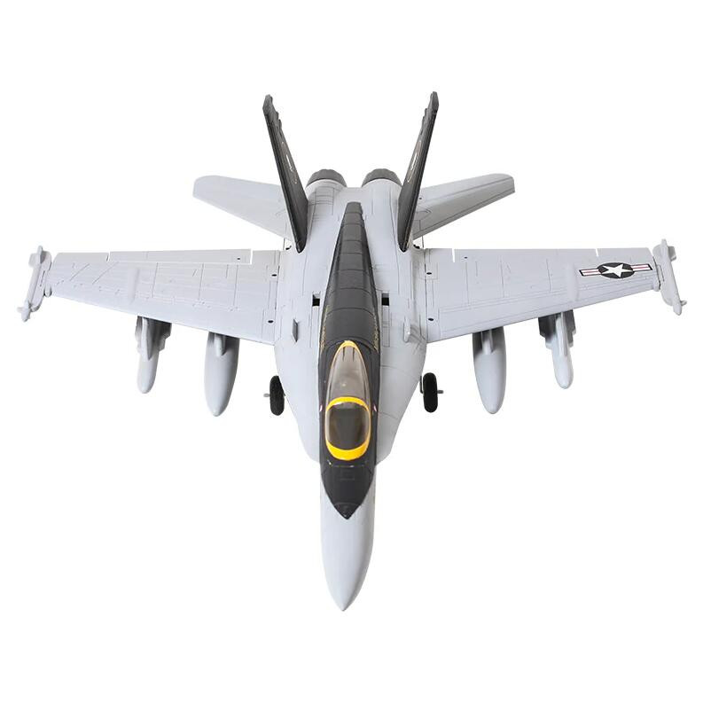 FMS 64mm EDF F-18 V2 PNP Gray RC Jet without Transmitter and
