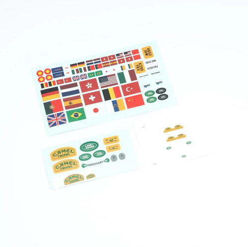 FMS FCX24M 12483 CAR BODY DECAL SHEEL C3479 for FCX24M 1/24 LAND ROVER DISCOVERY