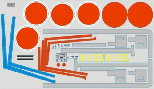 FMS 1400mm Zero Stickers FMSMJ302GRN