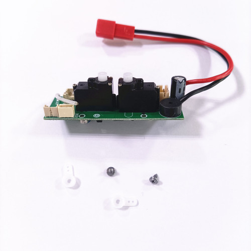 Volantex Receiver 4ch W/ gyro, servos PR2226 for 500mm F4U Corsair 76803 768-3