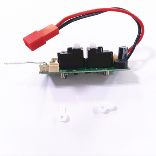 Volantex Receiver 4ch W/ gyro, servos PR2227 for 500mm Trainstar 76804 768-4 Volantex Receiver 4ch W/ gyro, servos PR2227 for 500mm Trainstar 76804 768-4