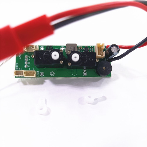 Volantex Receiver 4ch W/ gyro, servos PR2227 for 500mm Trainstar 76804 768-4