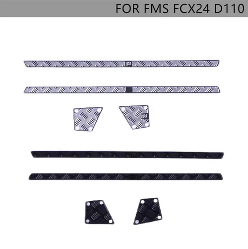 FMS FCX24M Land Rover Defender Side Skid Plate Body Sheet -1387 for FCX24M 1:24 LAND ROVER DEFENDER D110 FMS FCX24M Land Rover Defender Side Skid Plate Body Sheet -1387 for FCX24M 1:24 LAND ROVER DEFENDER D110