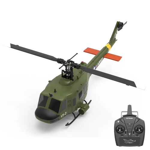 YuXiang F07 UH-1D Gyro Stabilized 2.4G RC Remote Control 6 Channel Helicopter-RTF