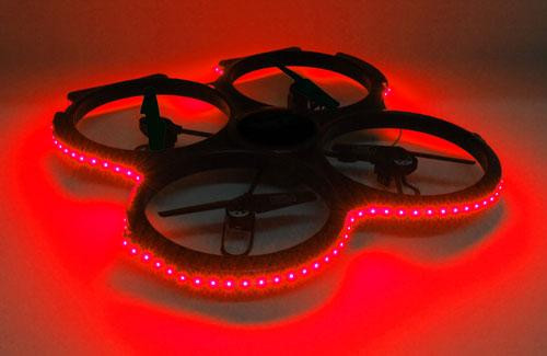 UDI U829 LED light trimming RED UDI U829 LED light trimming RED