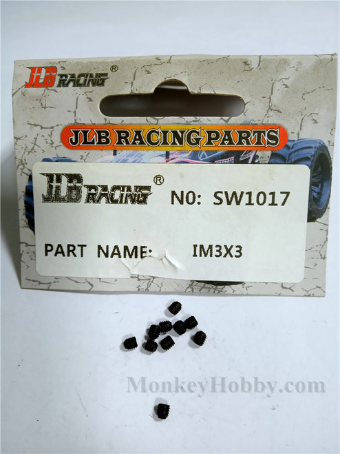 JLB IM3X3mm 10pcs Screw SW017 CHEETAH 11101 21101 1/10 RC Car Parts