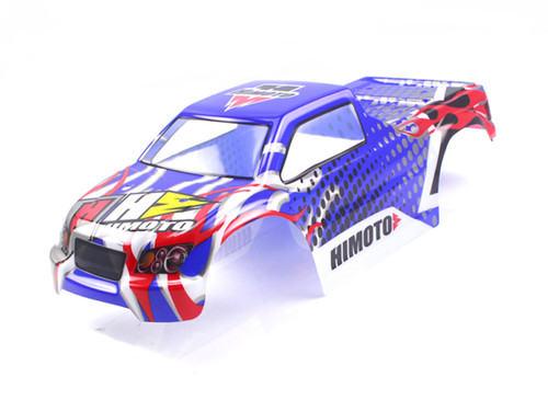 Himoto Bowie 1/10 scale RC CAR parts 31806 1:10 Blue Truck Car Body 1P for E10MT, E10MTL