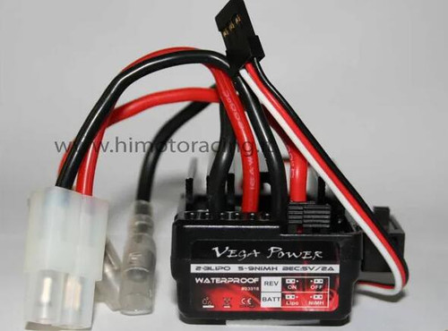 1セル用Powers　ESC HSP RC CAR PARTS 03018-w Waterproof ESC Electronic Speed