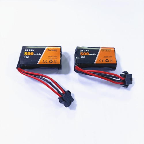 Volantex Vector 28/Tumbler/Claymore/  VECTOR 30 7.4V 500mAh 2S 15C Li-Po Battery - New Plug  2PCS PB3118, 795-1,796-1,795-2,795-3