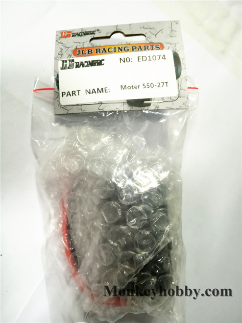 JLB Racing 1/8 41101 Crawler Car Parts ED1074 Brushed 550 motor 27T