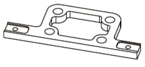 ZD Racing 8455 Reducer base RC Car Parts for 9116 MT8 1/8 Monster Truck