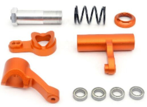 ZD Racing 1/8 Upgrade Metal Steering 8594 RC Car Parts for 9116 MT8 1/8 Monster Truck, 1/7 DBX-07 