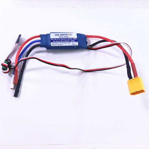 Volantex ESC brushless 40A XT60-#1 PE1256 for Remote Control