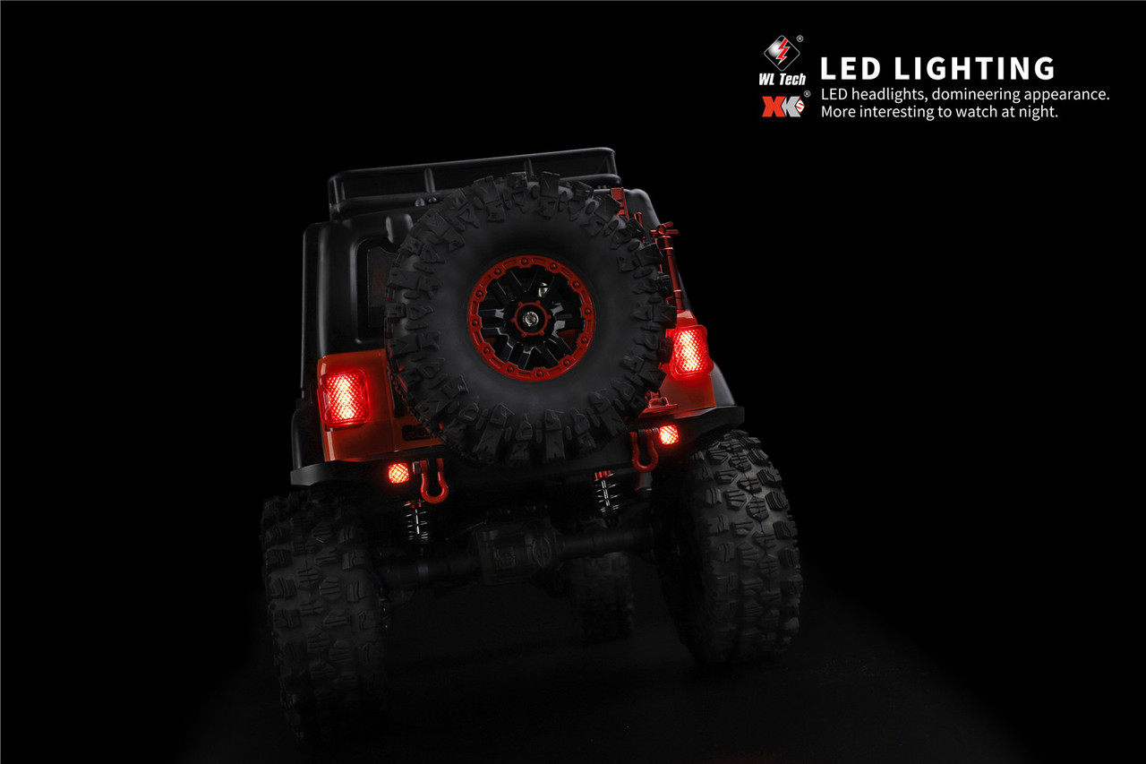 WLtoys 104010 1:10 Wrangler 4x4 RC Car Professional Climbing
