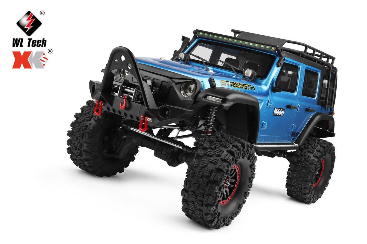 WLtoys 104010 1:10 Wrangler 4x4 RC Car Professional Climbing