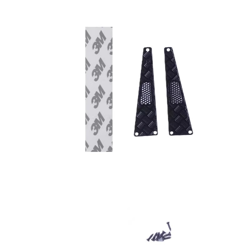 FMS FCX24M Hood Metal Anti-skid Plate Engine Hood Stainless Steel