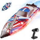 Volantex RC Arrobolt Lumen S Brushless 400mm RTR 35+MPH Fast RC Boat for Lakes Red 797-6 79706