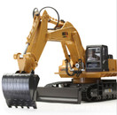 Huina 1510 RC Excavator Car 2.4G 11CH Metal Remote Control Engineering Digger Truck Model Electronic Heavy Machinery Toy