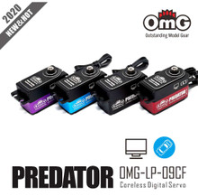 OMG Predator Metal Case High Speed Coreless Digital servo for 1/10