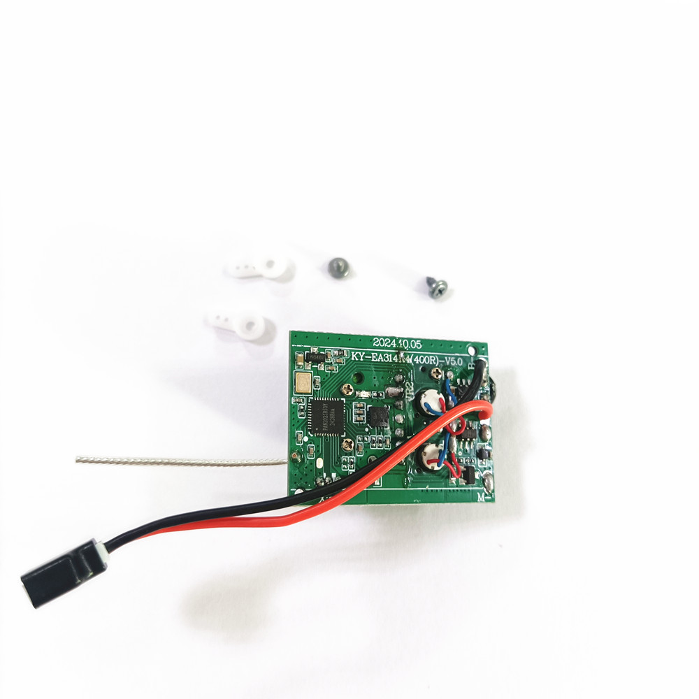 Volantex RC Plane Receiver 4ch W/ gyro, servos-#2 PR2215 for 761-5