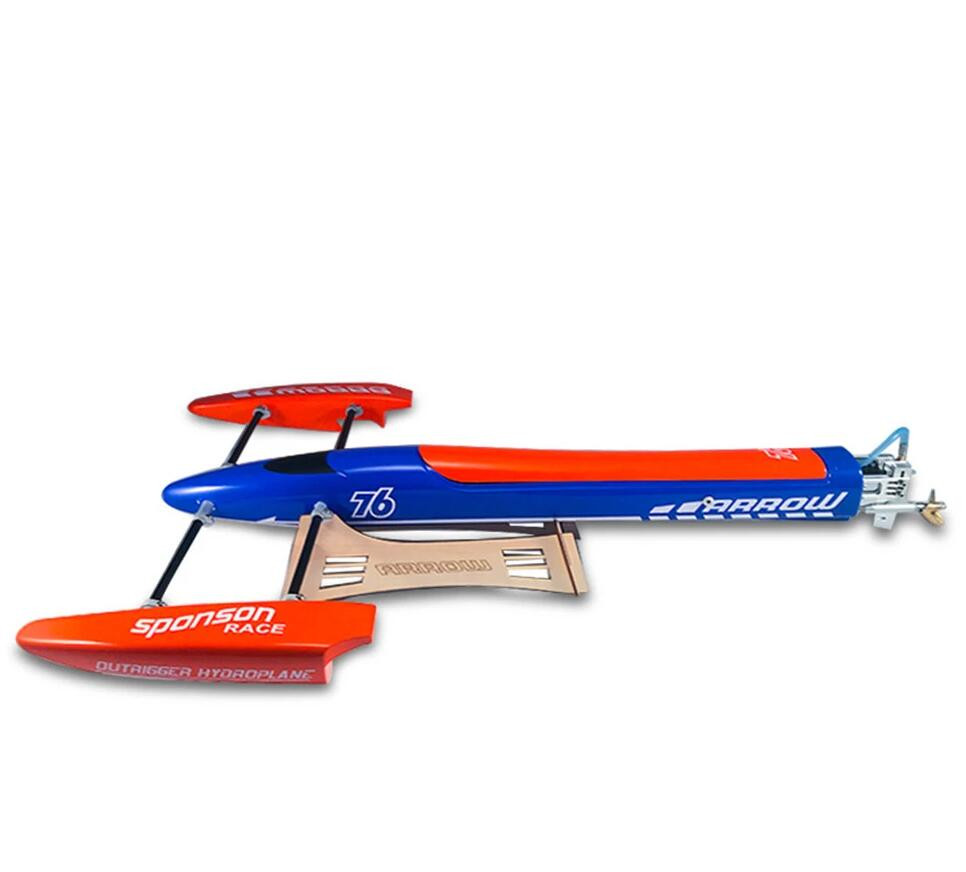 TFL 1128 Blue Arrow Outrigger Brushless Electric RC Boat with 2958