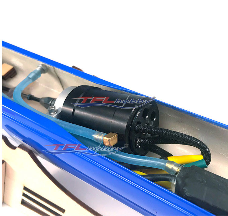 TFL 1128 Blue Arrow Outrigger Brushless Electric RC Boat with 2958