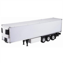 wheelfun 1/14 40Feet Reefer Trailer Semi-Trailer 3Axles Chassis Container Tractor Truck Unpainted Hooby Grade Model : wheelfun 1⁄14 40Feet Reefer Trailer Semi-Trailer