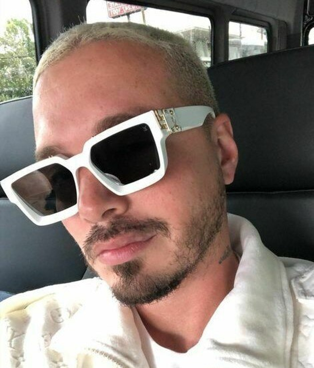 j balvin chanel sunglasses