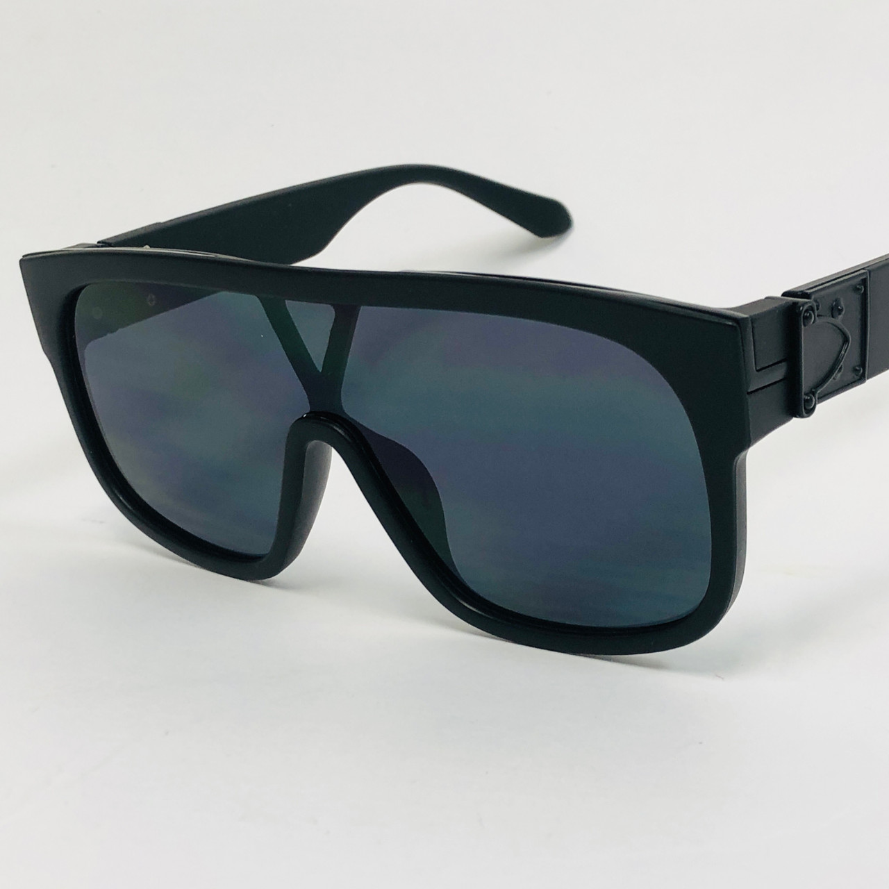 $15.98 - Men's Oversize Sunglasses Thick Frame Square J Balvin