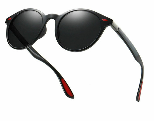 polarized sunglasses, round sunglasses, unisex sunglasses, driving sunglasses, fishing sunglasses, black sunglasses, sun glasses, eyewear, round frame sunglasses, polarized lens, men's sunglasses, women's sunglasses, fashion sunglasses