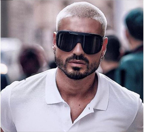 Men Women Designer Sunglasses Shades Fashion Oversize Single Lens