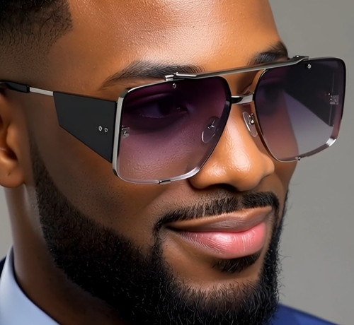 men's sunglasses, fashion sunglasses, shield sunglasses, silver frame sunglasses, gradient lens sunglasses, mens eyewear, sun protection, outdoor sunglasses, stylish sunglasses, modern sunglasses, designer sunglasses