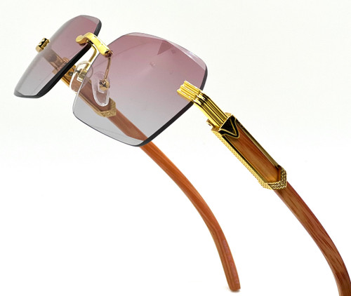 Rimless  Rimless Sunglasses Square Shades Hip Hop Migos Sunglasses Square Shades Hip Hop Migos