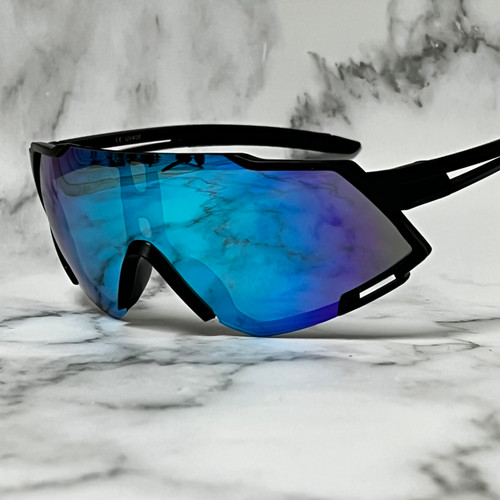 Sports Sunglasses Outdoor Shades Single lens Reflective Driving Golfing Fishing