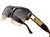 Square Aviator Plastic and Gold Metal Frame  Sunglasses Fashion Design Retro