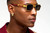 Hip-Hop Wood Temple Square Gold Frame Clear Lens Eye Glasses Mens Women Migos Vintage  Fashion Eye Glasses Designer